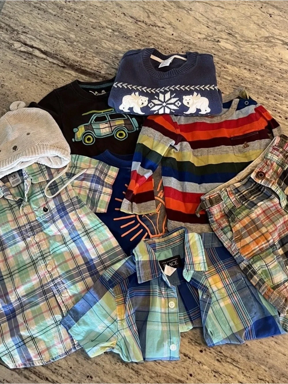 Different brands baby boy